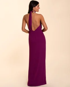 VESTIDO MRS. ALCARAZ · CIRUELA