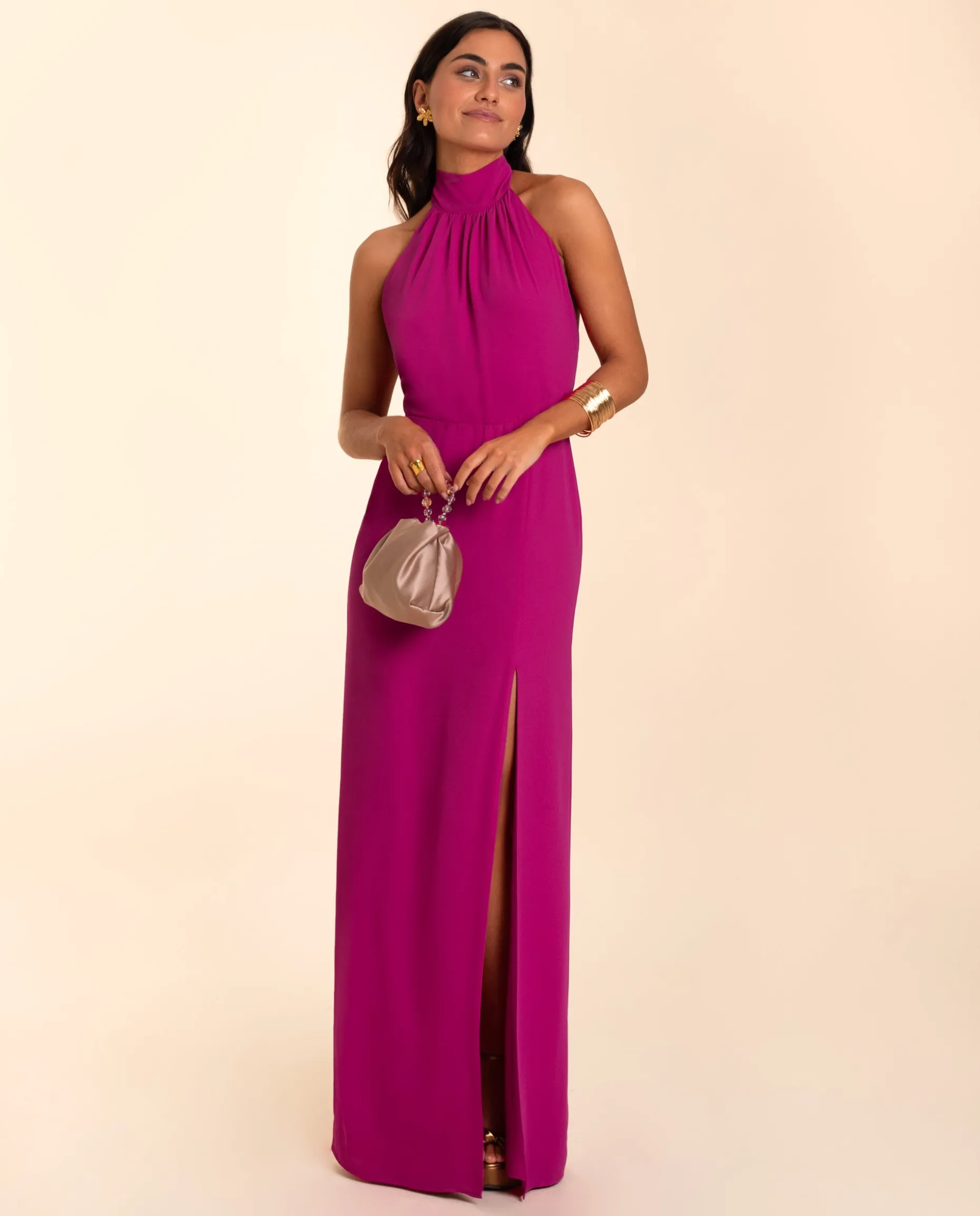VESTIDO MRS. ALCARAZ · FUCSIA