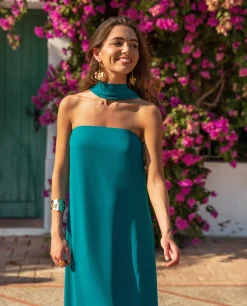 VESTIDO MRS. ARTEAGA · AZUL