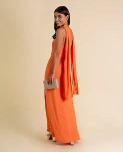 VESTIDO MRS. ARTEAGA · NARANJA