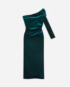 VESTIDO MRS B · VERDE ESMERALDA