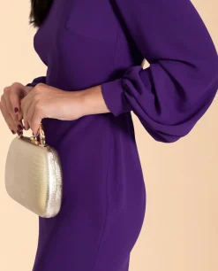VESTIDO MRS. BAEZA · MORADO