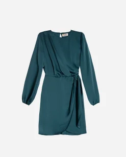 VESTIDO MRS BAILEY · VERDE BOTELLA