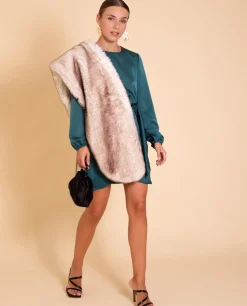 VESTIDO MRS BAILEY · VERDE BOTELLA