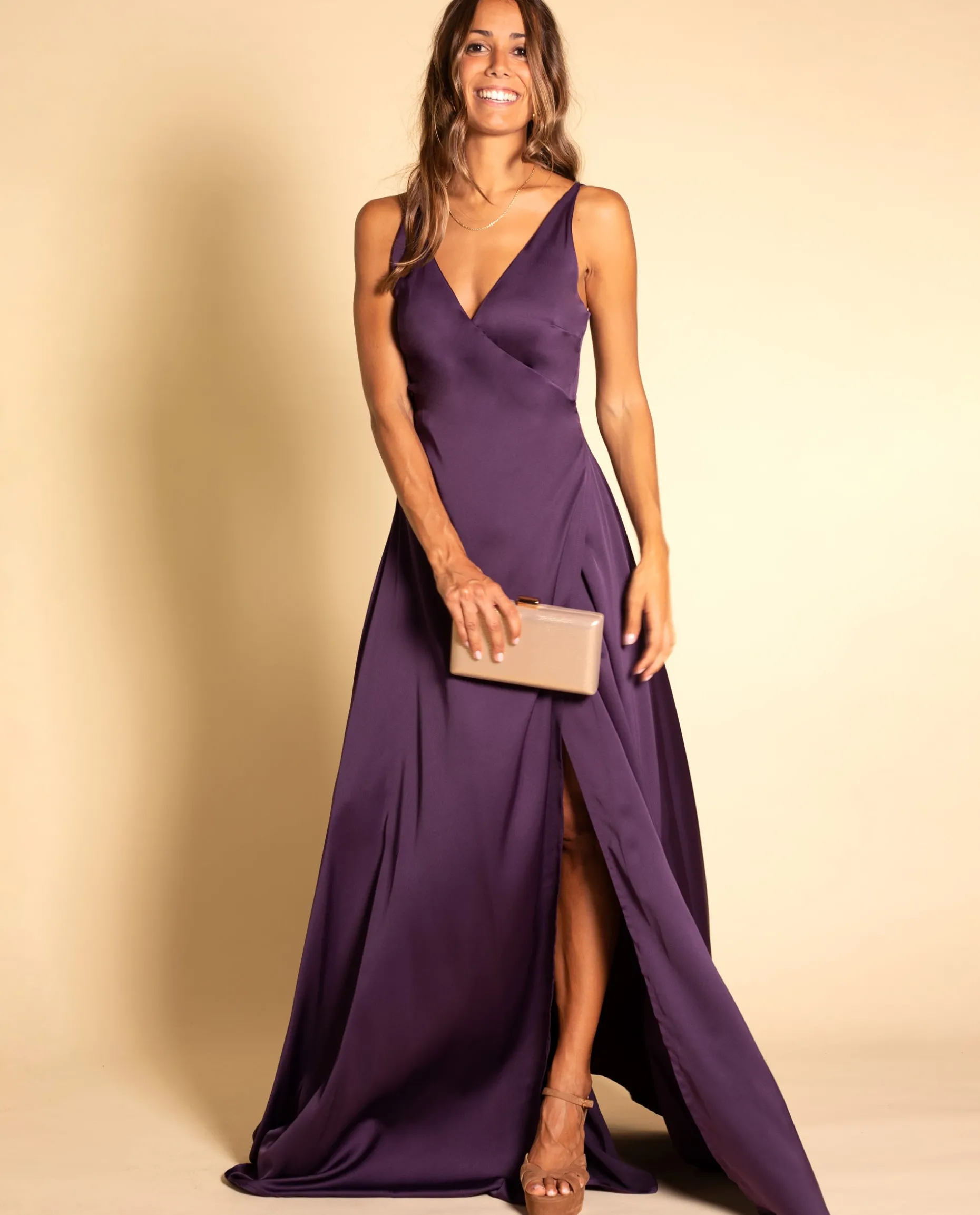 VESTIDO MRS CONNOR · MORADO