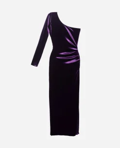 VESTIDO MRS. GONZÁLEZ · MORADO