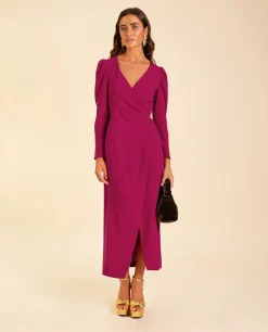 VESTIDO MRS THOMPSON · FRAMBUESA