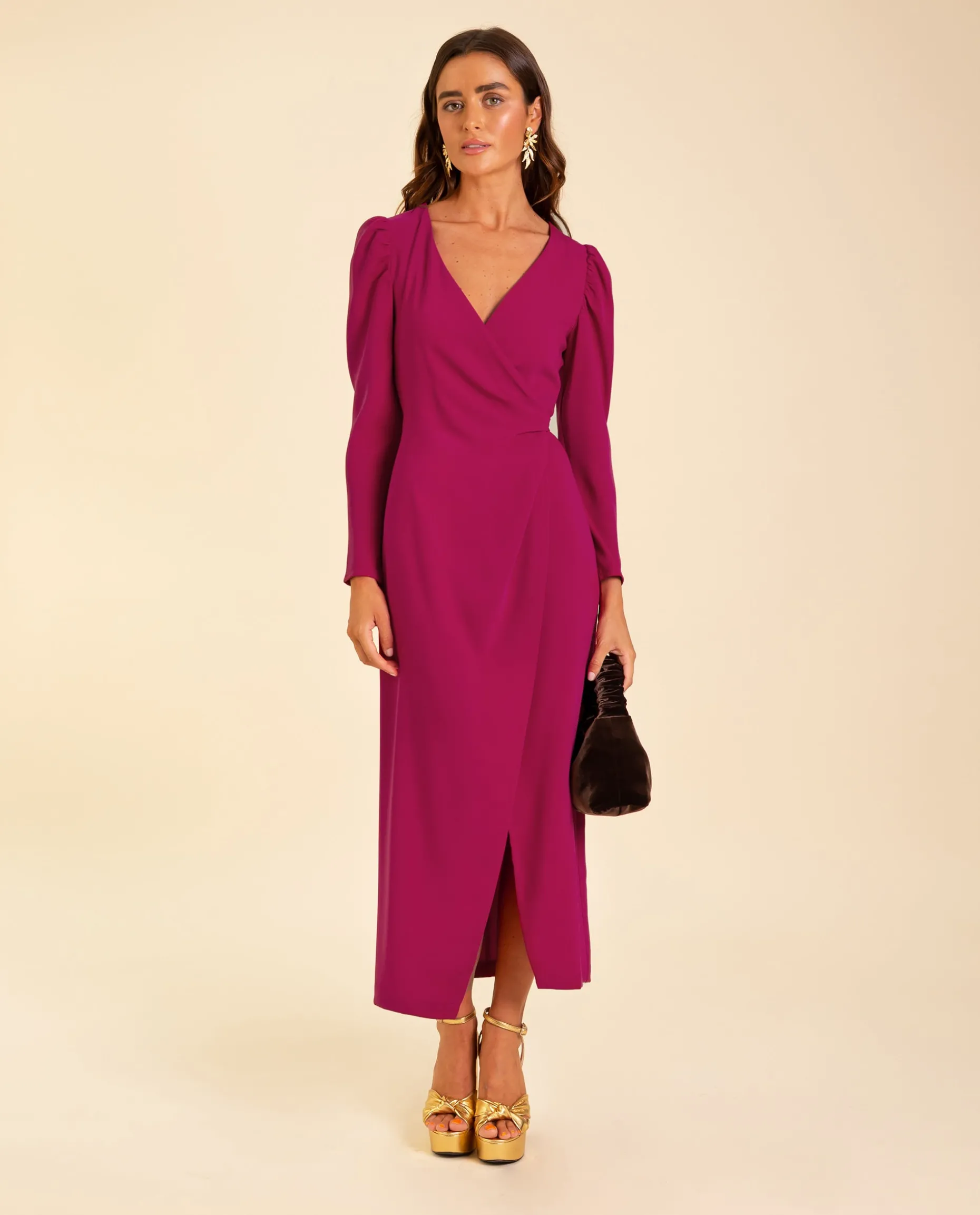 VESTIDO MRS THOMPSON · FRAMBUESA