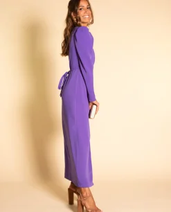 VESTIDO MRS THOMPSON · MORADO