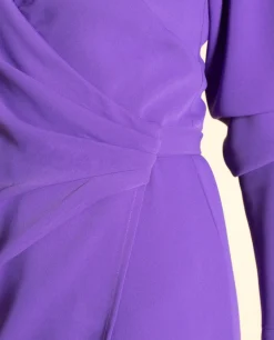 VESTIDO MRS THOMPSON · MORADO