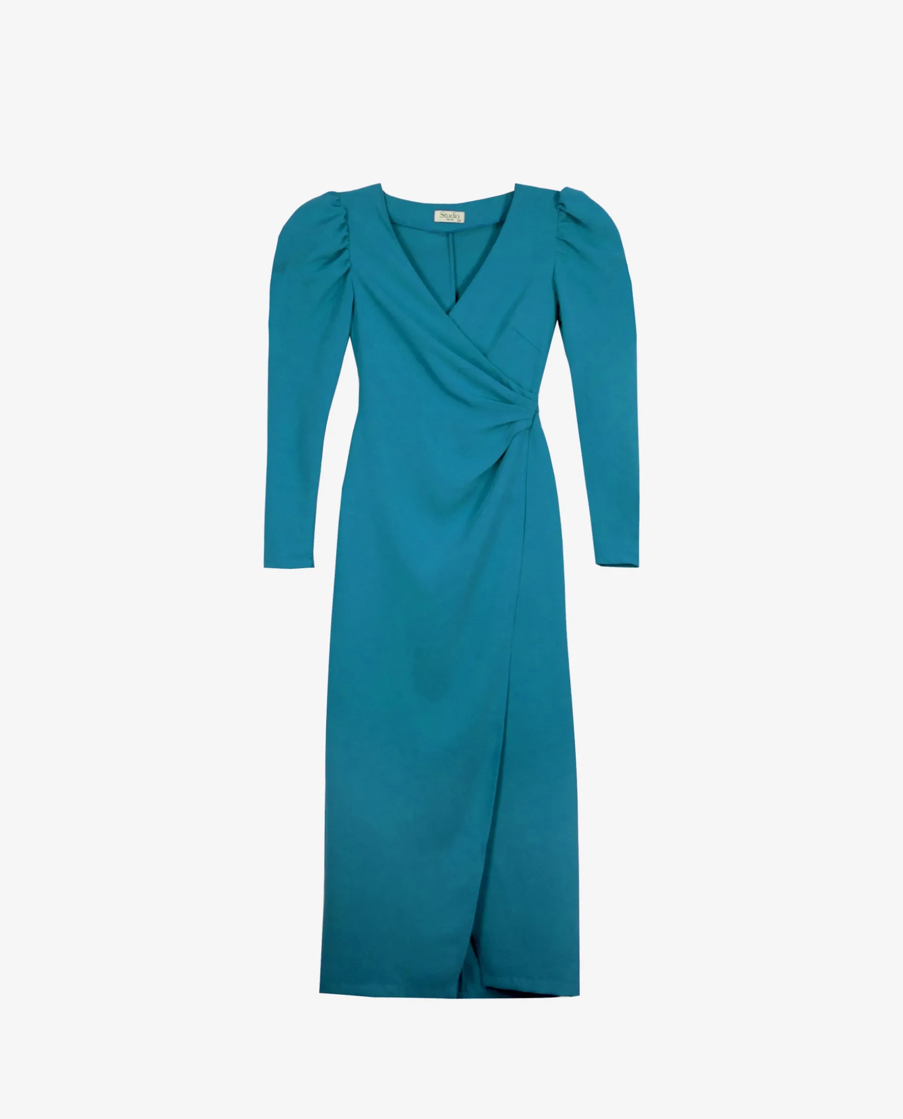 VESTIDO MRS THOMPSON · VERDE BOTELLA