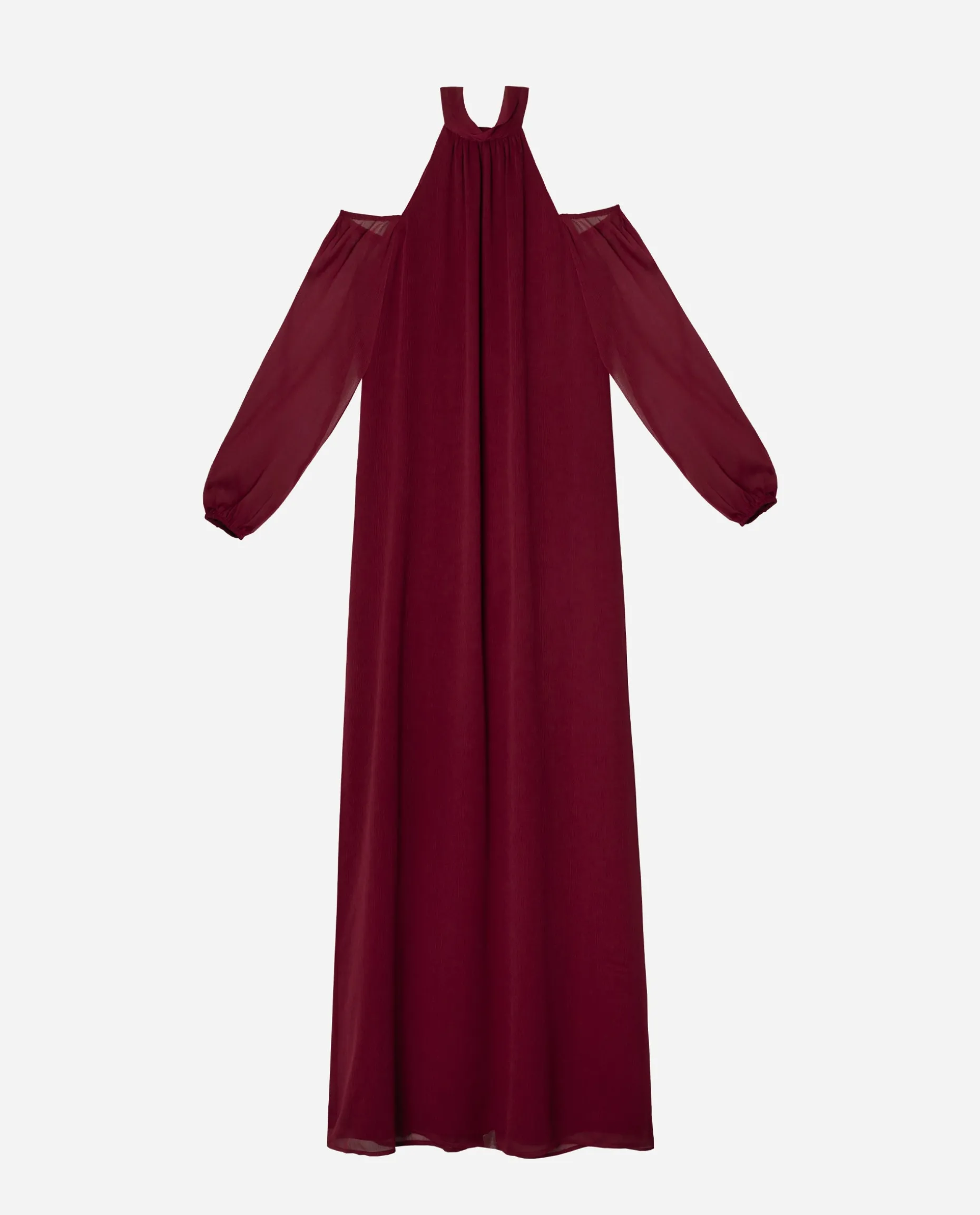 VESTIDO MRS. VALVERDE · BURDEOS