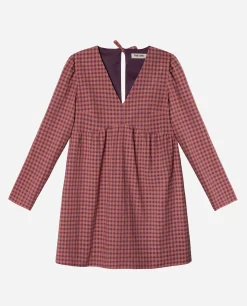 VESTIDO NEXT STOP · ROSA Y MORADO