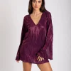 VESTIDO NIGHT AHEAD · MORADO