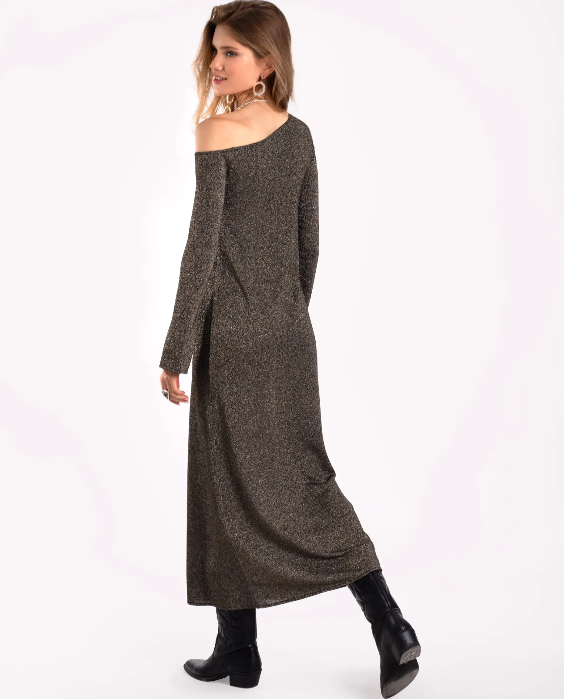 VESTIDO NIGHTGLOW · NEGRO