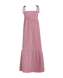 VESTIDO OLIVIA · BURDEOS