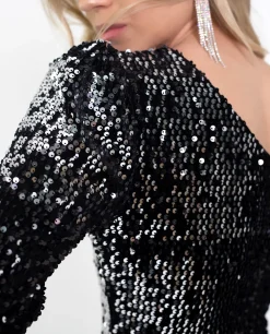 VESTIDO SO BRIGHTLY BABY · NEGRO