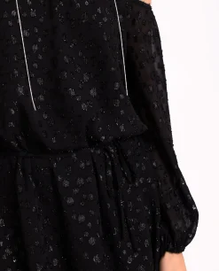 VESTIDO STARRY BLISS · NEGRO