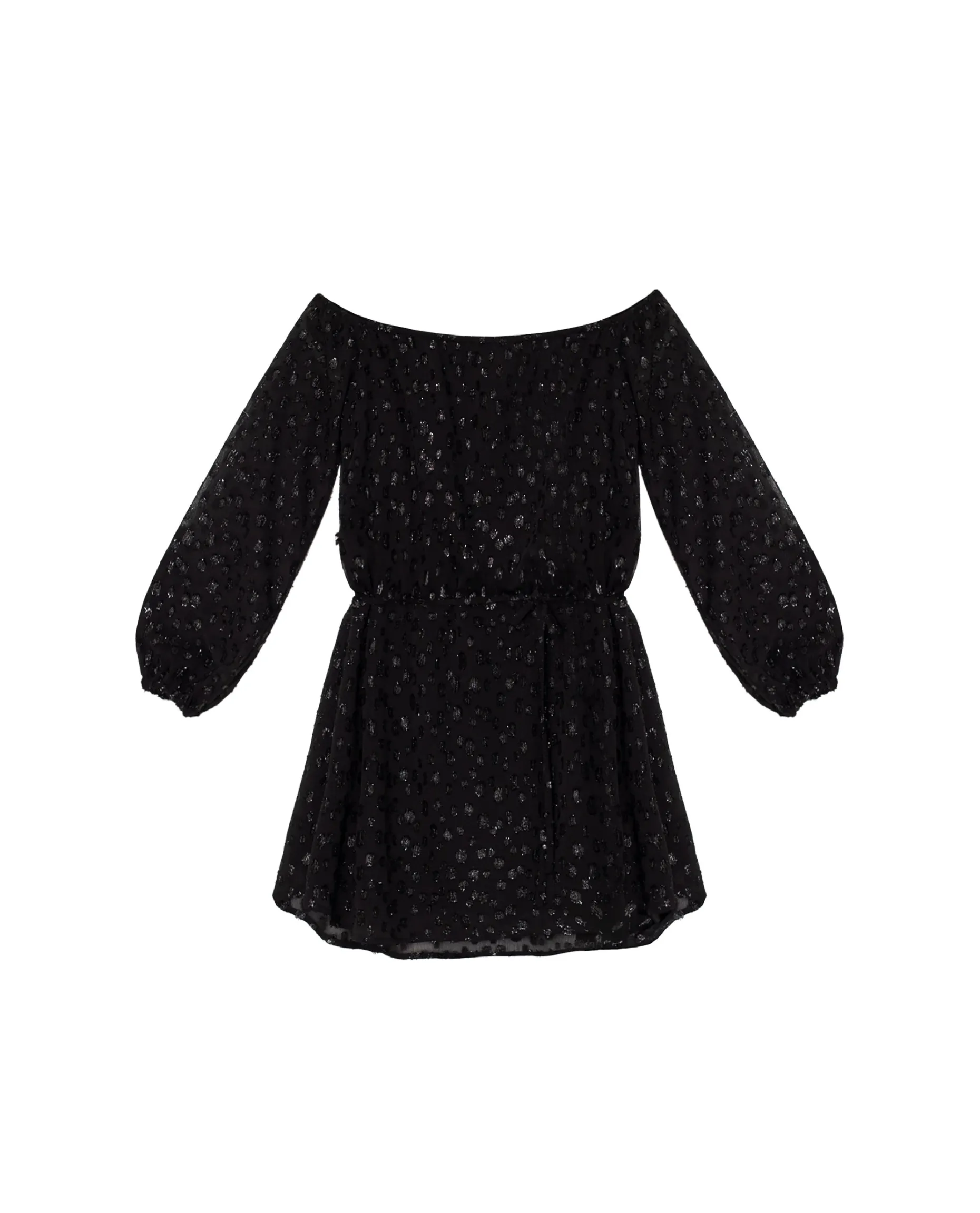VESTIDO STARRY BLISS · NEGRO