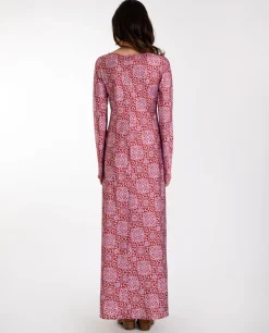 VESTIDO WILDFLOWER · COBRE Y LILA