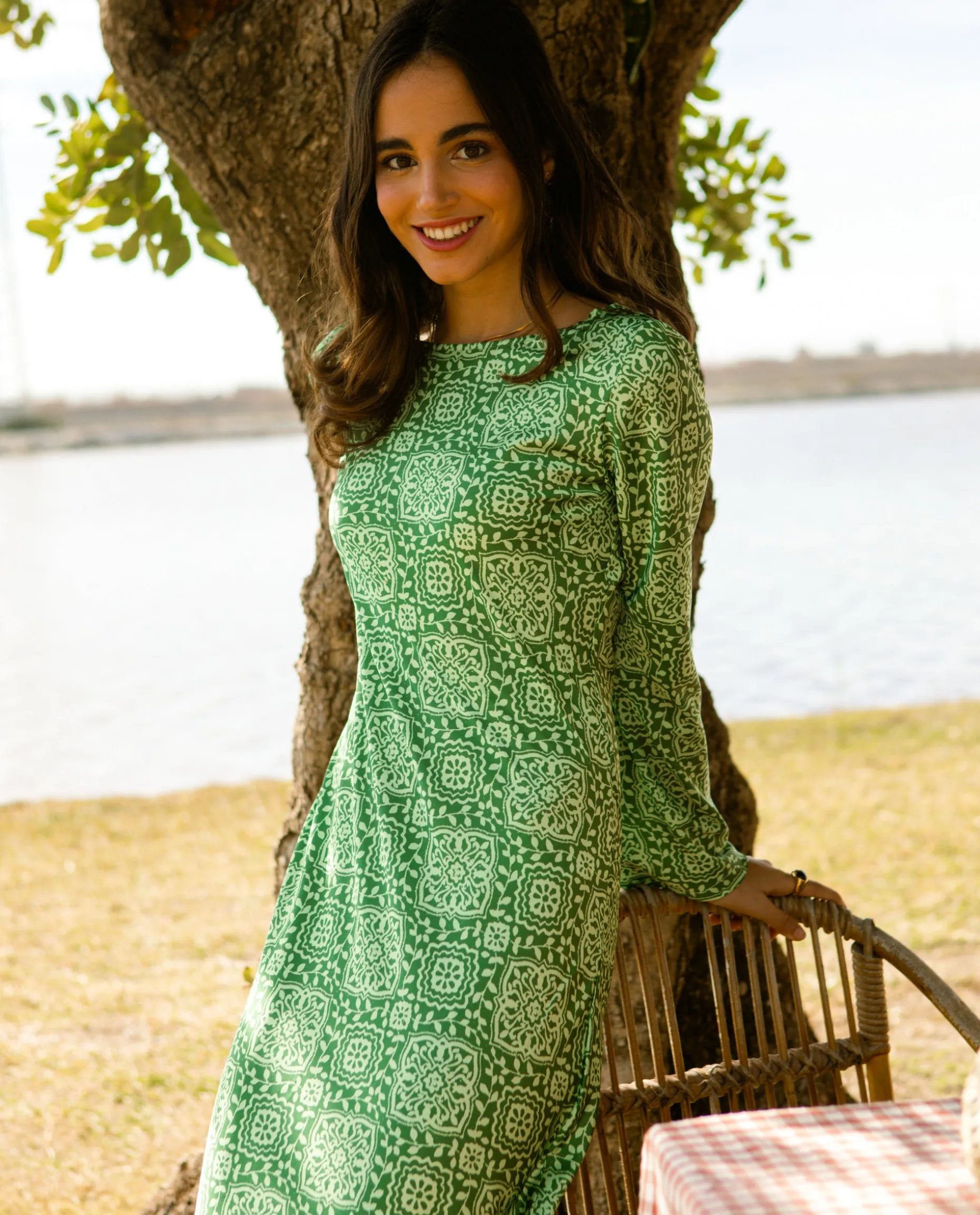 VESTIDO WILDFLOWER · VERDE