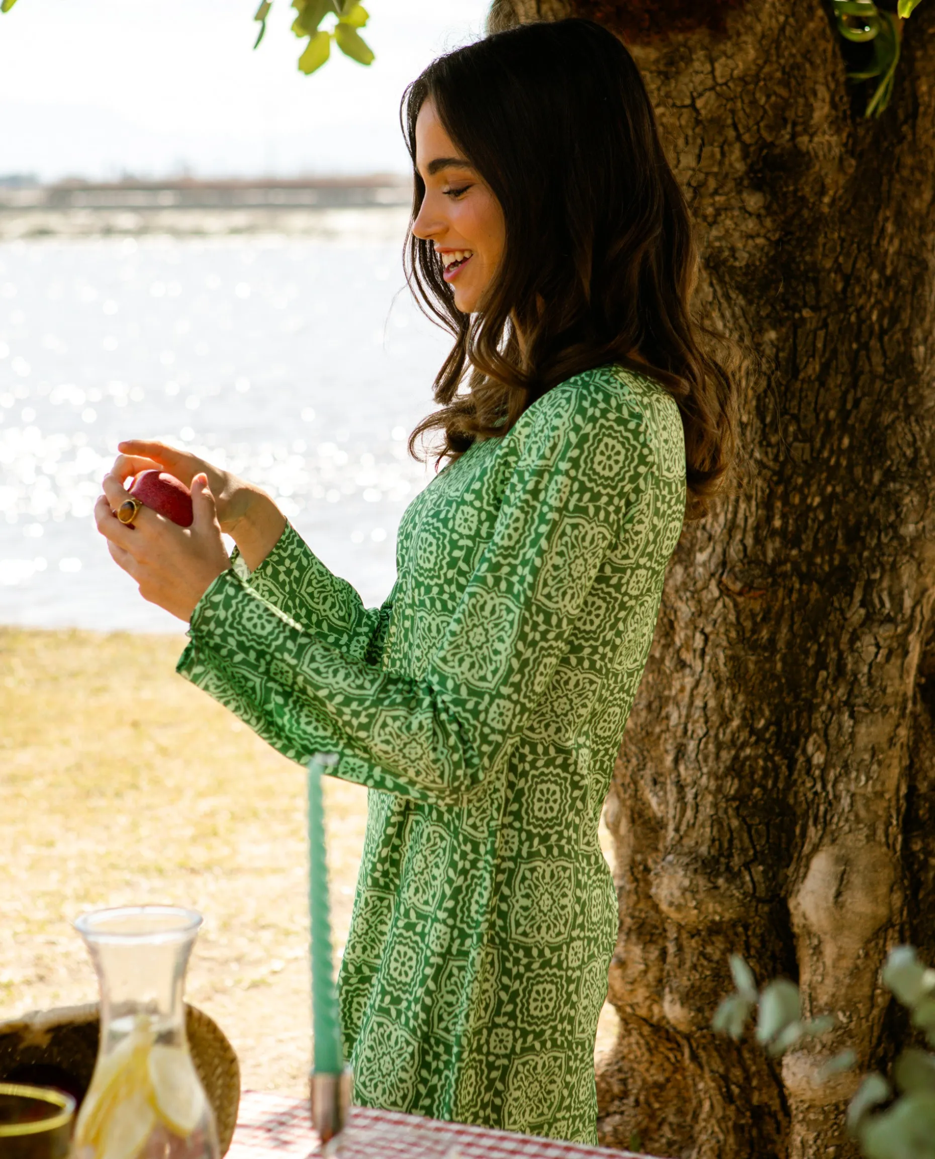 VESTIDO WILDFLOWER · VERDE